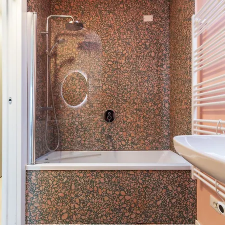 Bilocale Design Con Terrazza - De Angeli מילאנו