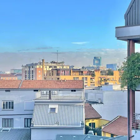 Appartamento Torelli Home, Moderno E Confortevole, Nel Cuore Della Citta Di Milano, Con Balcone Vista Porta Garibaldi *
