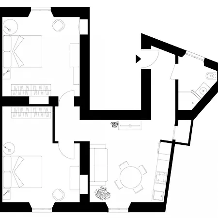 The Rent - Modern Two-bedroom In Porta Romana Apartment Milan