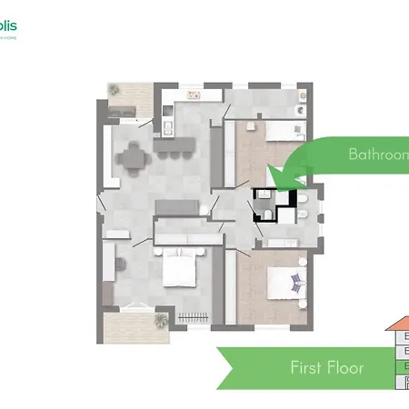 San Siro - Modern & Stylish 3 Bedroom With 2 Balconies Lotto Mm1-mm5 By Rentopolis アパート *