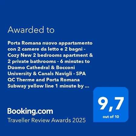 Corso Lodi 6 Milano Porta Romana - Bellissimo Nuovo Appartamento Con 2 Camere Da Letto E Due Bagni - Beautiful Newly Decorated 2 Bedrooms 2 Bathrooms With Free Parking Per Selected Qualifying Rate - Metro Subway Porta Romana 6 Minutes To Duomo Cathed * Milan