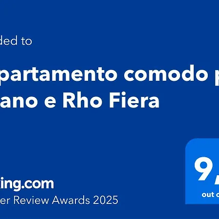 Apartmán Comodo Per E Rho Fiera *