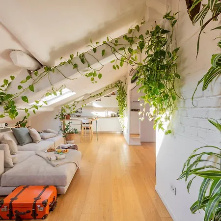 Bright Penthouse Attic In The Heart Of Apartment
