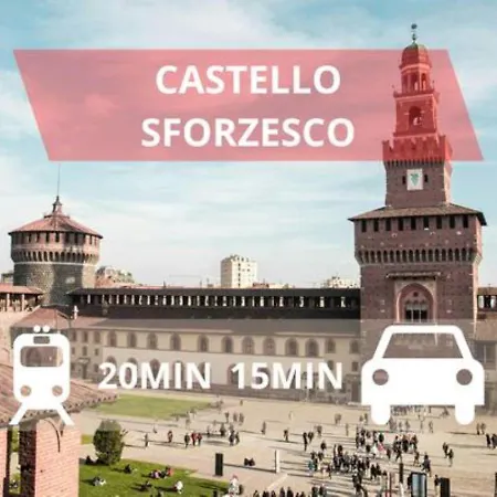 アパート Delizioso, Vicino A Fiera, Duomo, San Siro ミラノ