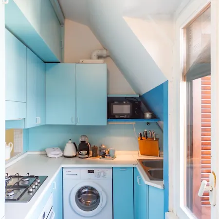 Repubblica-stazione Big House Skyline View 4 Pax Check In H24 아파트 *