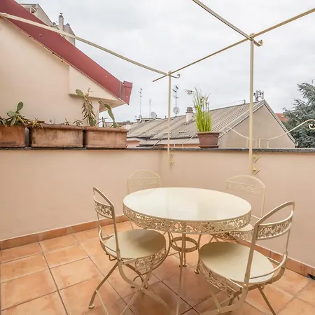 Via Delle Abbadesse 50 4 Pax Wi-fi Apartmán Milán