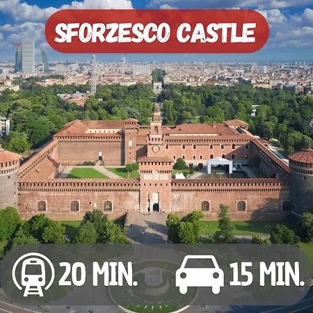 Apartment 5' From Station, Elegance And Class Milan