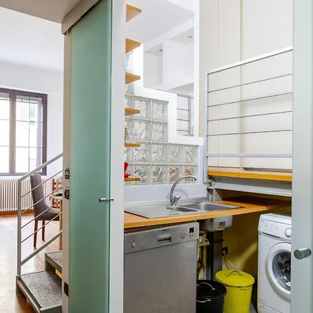 Apartman Cozy Loft In The Heart Of Isola District Milánó