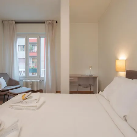 Апартаменты Spacious 2bdr With Balcony Arco-sempione Area, By Rentopolis Милан