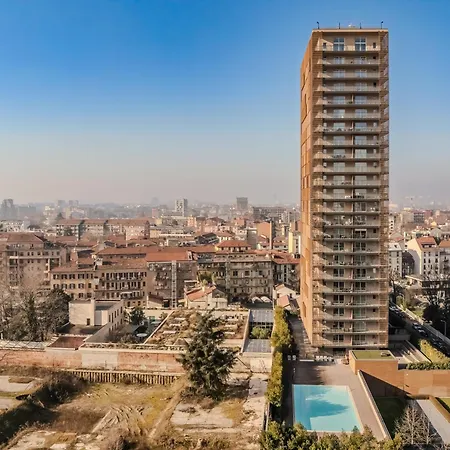 公寓 Giax Tower-Pool,Spa&Gym-Niguarda Hospital-10Min To Duomo *