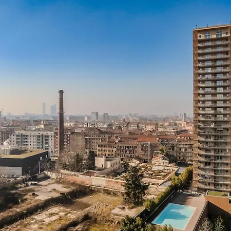 Giax Tower-Pool,Spa&Gym-Niguarda Hospital-10Min To Duomo 公寓 *
