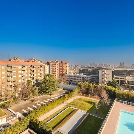Giax Tower-Pool,Spa&Gym-Niguarda Hospital-10Min To Duomo 公寓