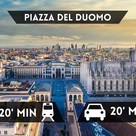 Duomo-corso - Elegante - Metro M5 Ad 1 Min * ミラノ