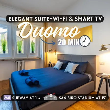 Duomo-corso - Elegante - Metro M5 Ad 1 Min Apartment *