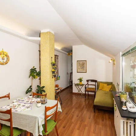 La Design '50s With Botanical Terrace Milan
