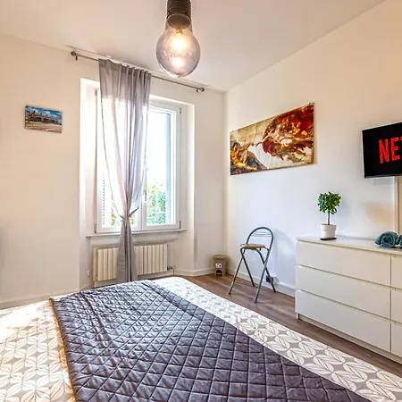 A Gem In The Heart Of San Siro Apartament Mediolan