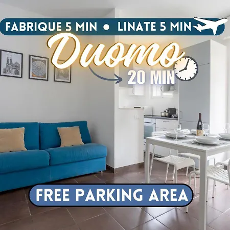 Apartment Duomo-linate-fabrique, Casa Accogliente Con Parcheggi Gratis *