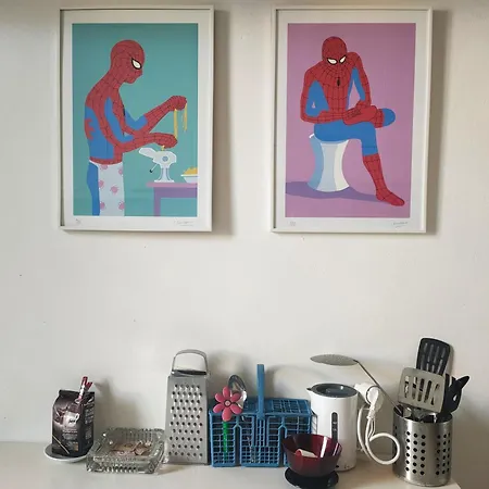 New Pop Art With Parking Апартаменты *