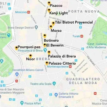 Brera Center Milano-the Art Of Living-metro アパート *