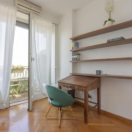 Skyline View Biancamano 1 Bdr With Balcony By Rentopolis Apartament Mediolan