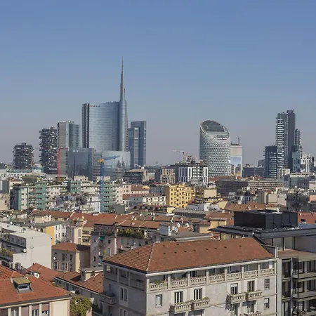 Apartament Skyline View Biancamano 1 Bdr With Balcony By Rentopolis Mediolan
