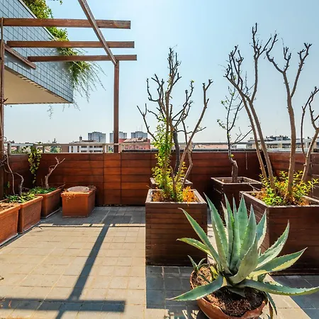 Luxury Penthouse - Sauna, Garage, Office, Terrace Milano