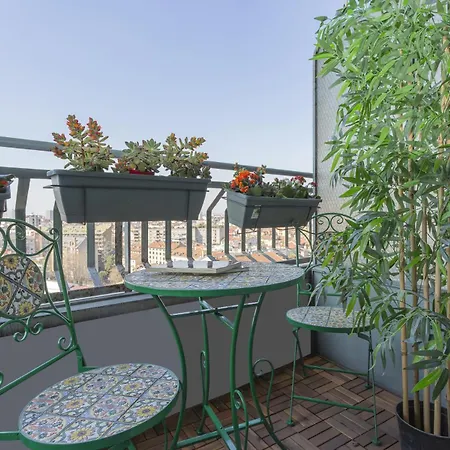 Apartmán Skyline View Biancamano 1 Bdr With Balcony By Rentopolis