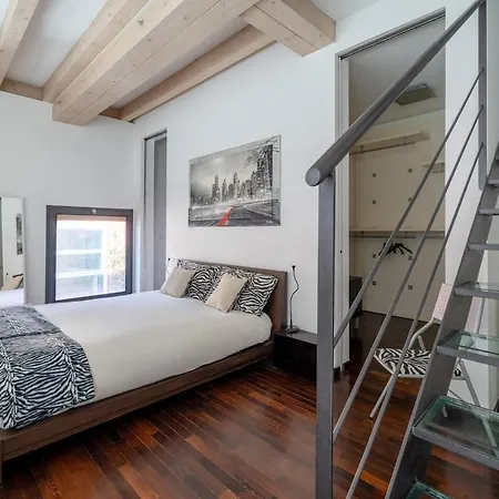 Design Loft Certosa, 4 Posti, 5 Min Da Rho Fiera Apartamento *