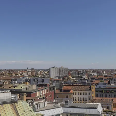 Apartment San Babila Tower With Panoramic Terrace Overlooking Duomo By Rentopolis
