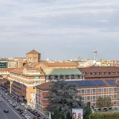 La Vista Sulla Citta - 8vo Piano Attico Mozzafiato Lägenhet Milano