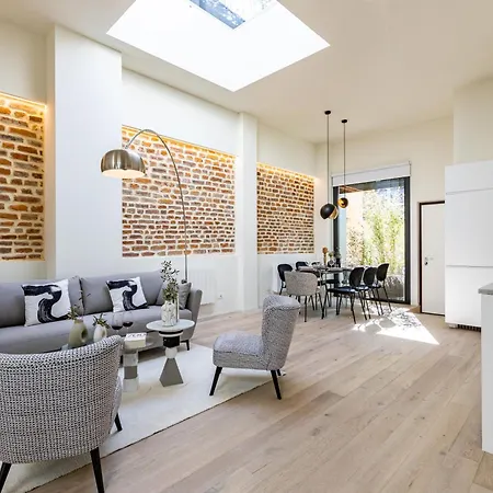 Loft In With Private Terrace & Jacuzzi Semesterbostad *