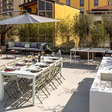 Loft In With Private Terrace & Jacuzzi Milano