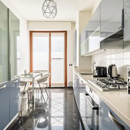Ampio Trilocale Panoramico Ad Arco Della Pace Apartman Milánó