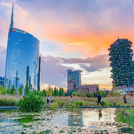 شقة Castillia 22 - Terrazza Sul Bosco Verticale ميلان