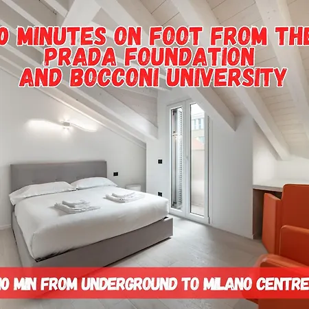 10 Min Walk From Prada, Bocconi And Metro Apartament
