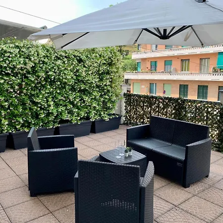 Bright Terrace In Apartment Milan