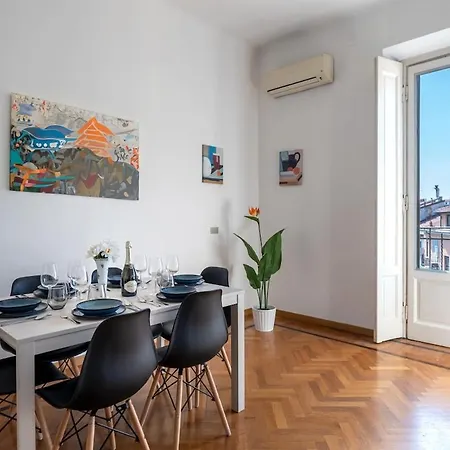 Duomo-linate Airport - Two Bedrooms & Terrace View * 米兰