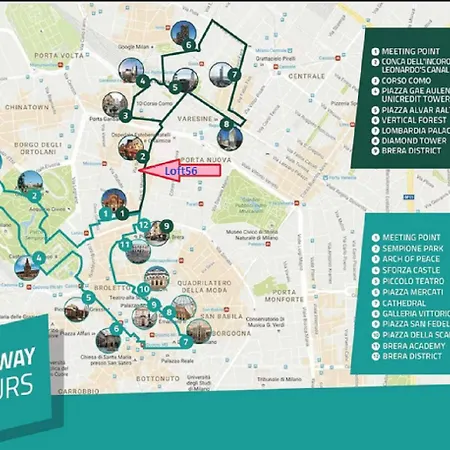 The Model's 35mq - Brera Moscova Wifi 338mb Lägenhet *