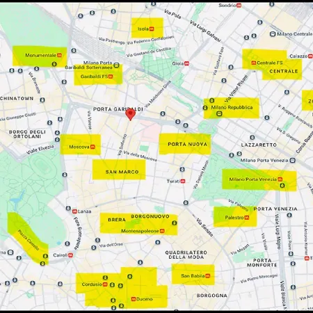 The Model's 35mq - Brera Moscova Wifi 338mb דירה מילאנו
