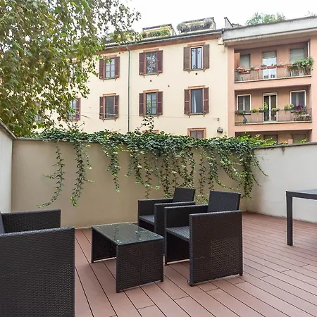 Historic Center-navigli Private Terrace 4 Pax Wifi *