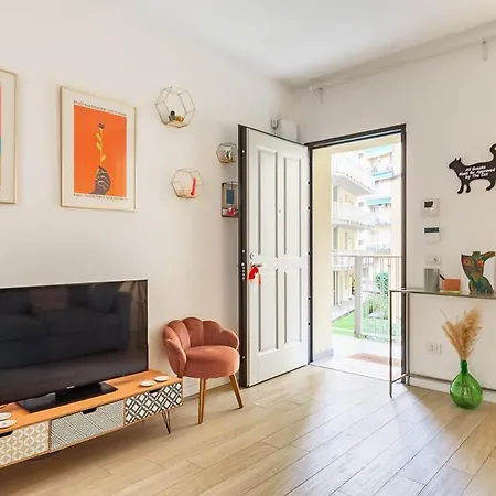 Historic Center-navigli Private Terrace 4 Pax Wifi 밀라노
