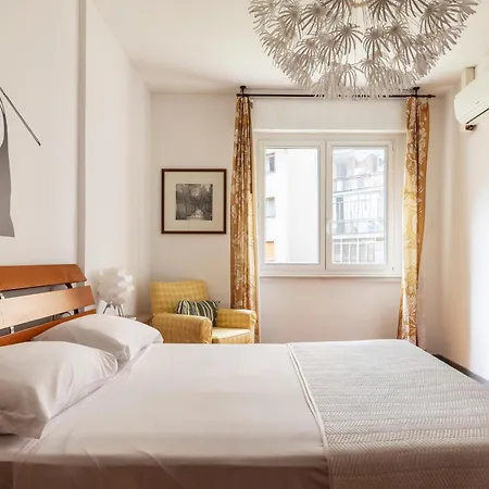 Trilocale In Stile Milanese In Solari Lägenhet