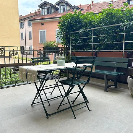Luxury Terrace In The Center Of Garibaldi Train Station Brera Apartmán *