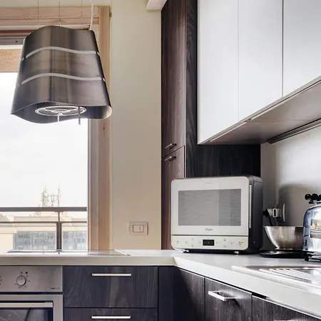 Daire Giaxtower Gym & Pool Bright Space Milano