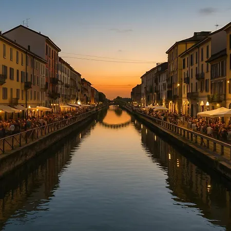 Navigli - Porta Ticinese - Luminoso Monolocale 밀라노