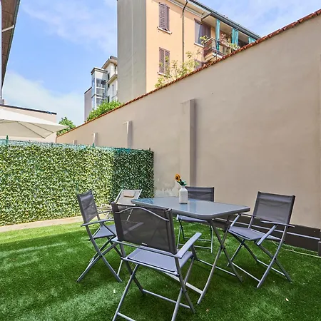 Lägenhet Elegant Loft With Hidden Garden Oasis - Portello Milano