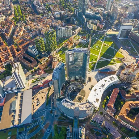 Park Towers 15 - Design - Large Terrace - Ac Milano