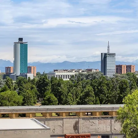 Elegant Terrace Flat Parking Near Rho Fiera Mi Apartamento