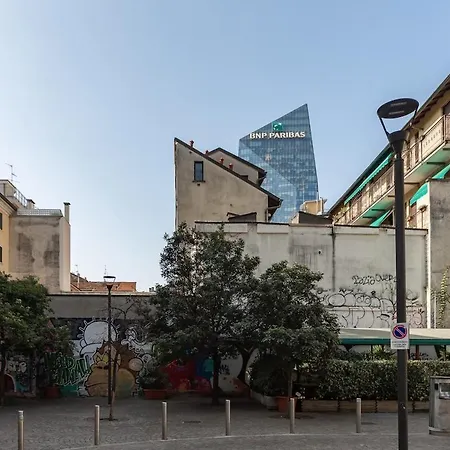 Station-porta Nuova Pet Friendly 4 Pax Chek In H24 Apartmán Milán