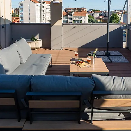 Navigli Panoramica Terrazzo Free Parking Ac Wifi 아파트 *